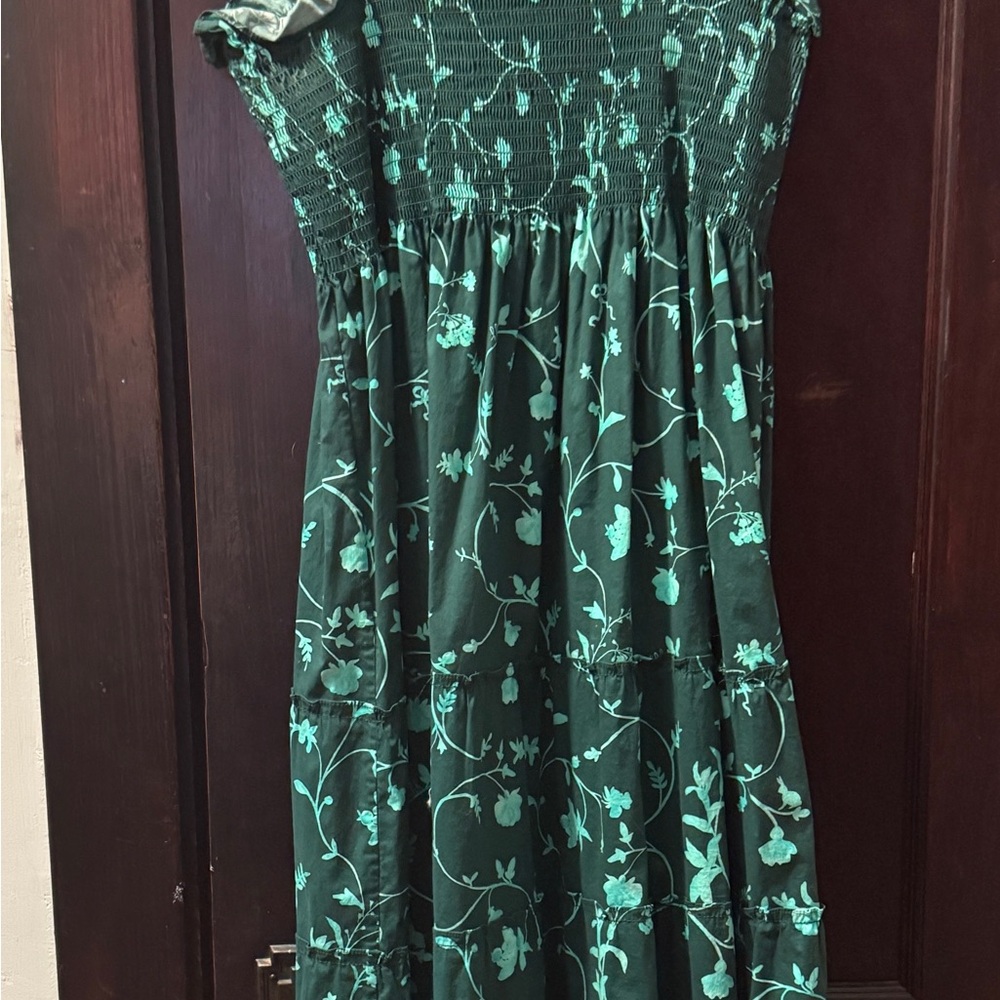 Floral Green Hill House Women’s Dress